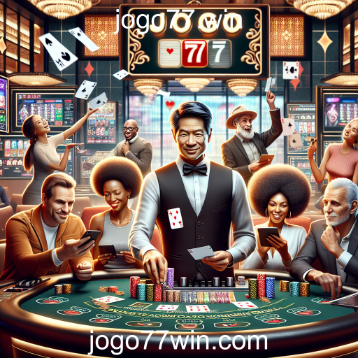 A Magia dos Jogos Ao Vivo no Jogo77.win
